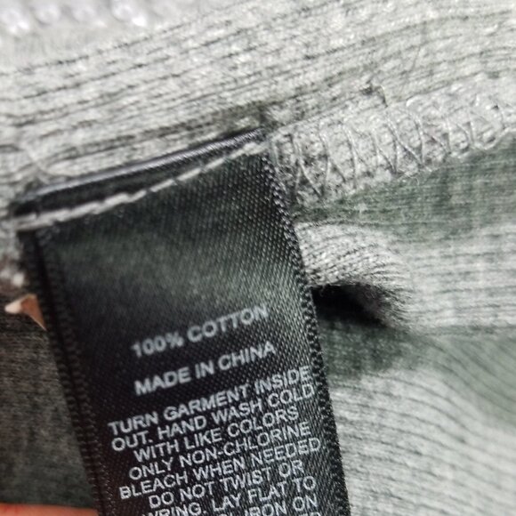 EXPRESS gray Sequin Tank Top 100% cotton Small - Picture 5 of 7